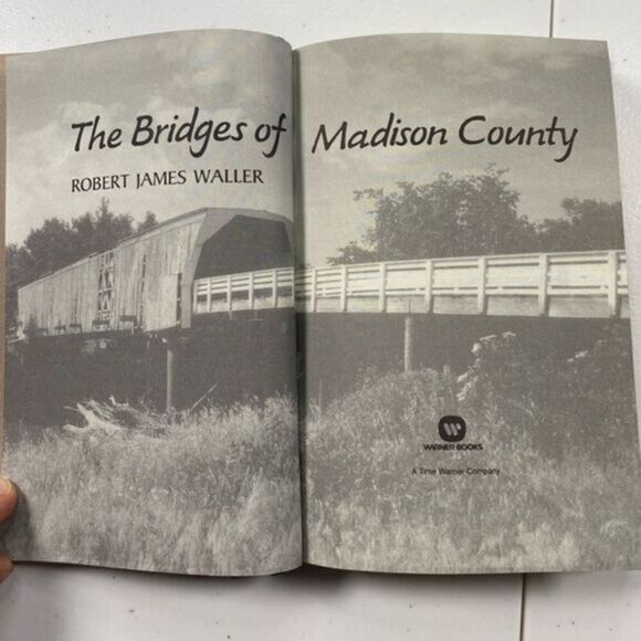 Vintage The Bridges of Madison County by Robert Waller Hardcover Hardback - Picture 1 of 6